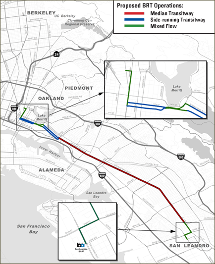 Proposed BRT Operations Map