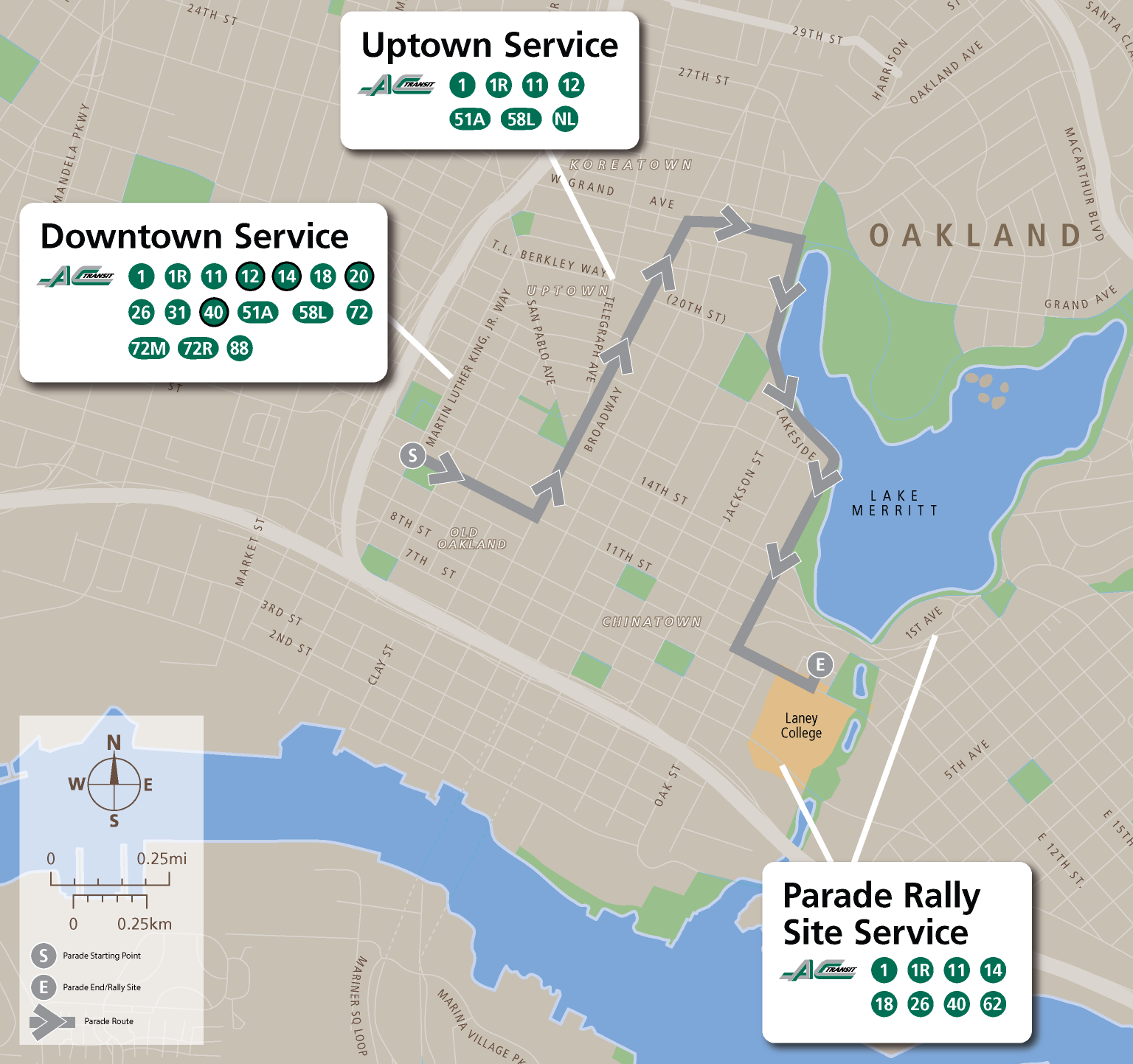 AC Transit Service during Warriors Parade | AC Transit