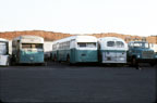 Twol 900-series ex-Key buses were used for storage by AC Transit for a few years.  This picture was taken in 1978.