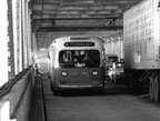 AC Transit bus 1710 in service in new AC Transit paint scheme.