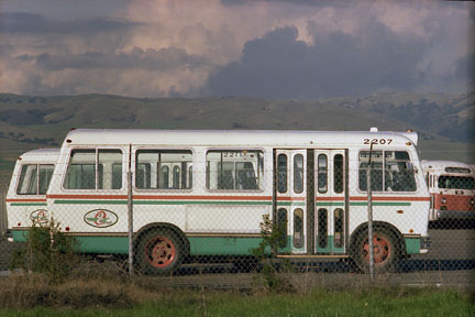 AC Transit bus 2207 - April 1979