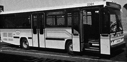 AC Transit bus 2301