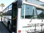 Dumbarton Express bus (number 800) at Division 6 (Hayward)