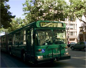 green bus