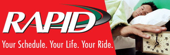 Rapid: Your Schedule. Your Life. Your Ride