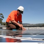 Installing voltaic cells Installing voltaic cells