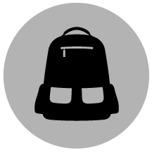 Getting On and Off the Bus Icon
