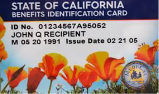 California Benefits card