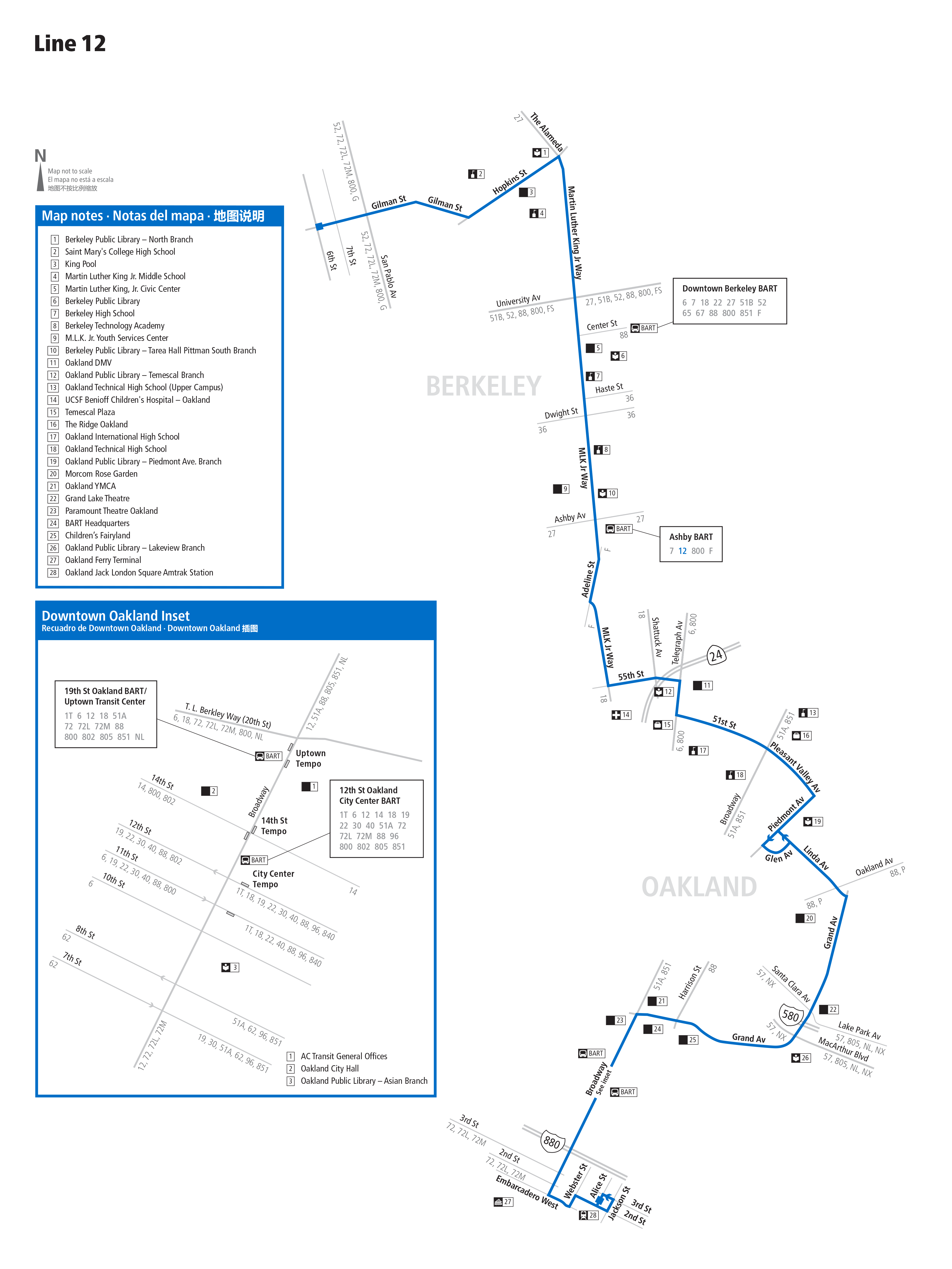 Route 12 map