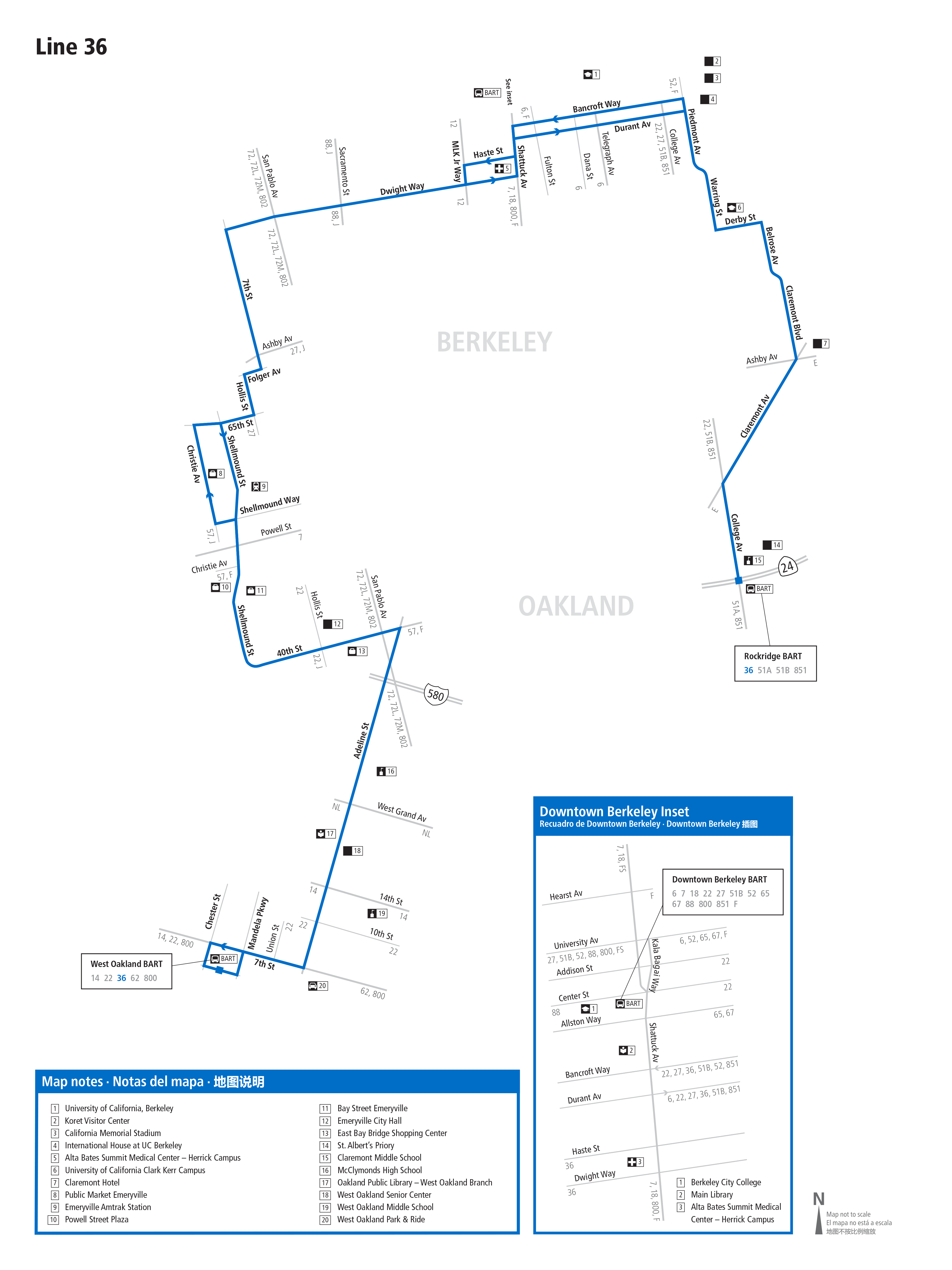 Route 36 map