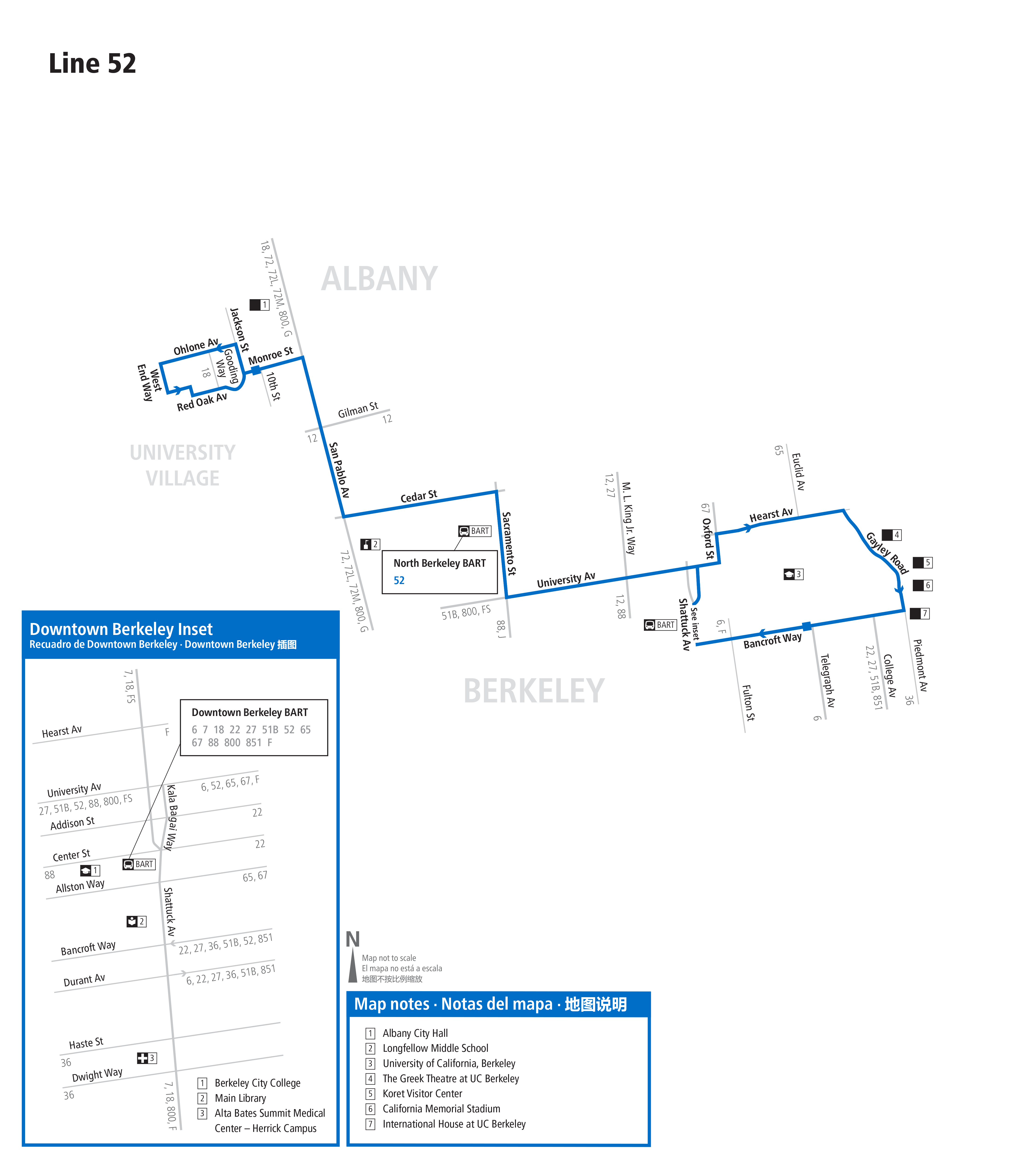 Route 52 map
