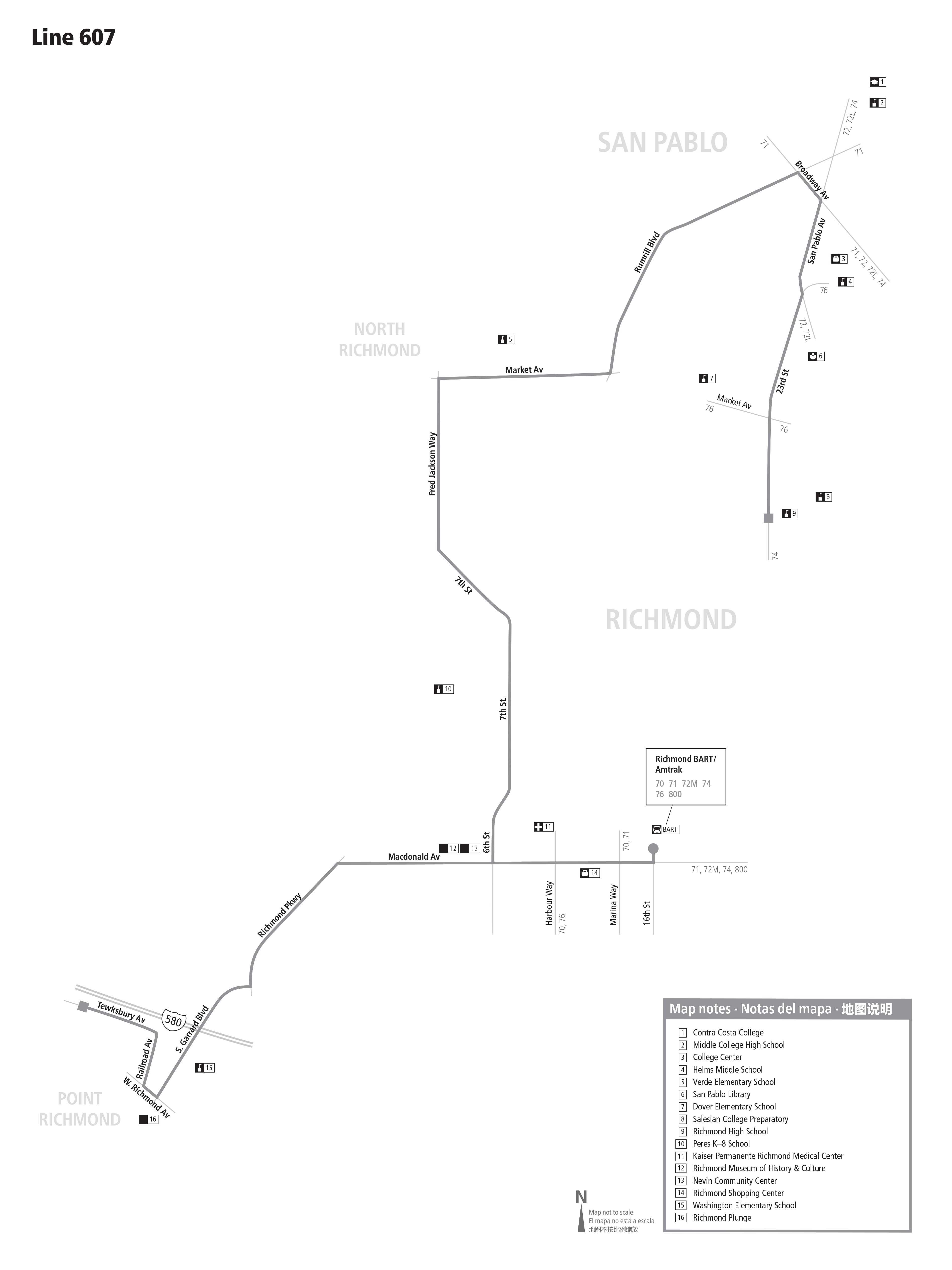 Route 607 map