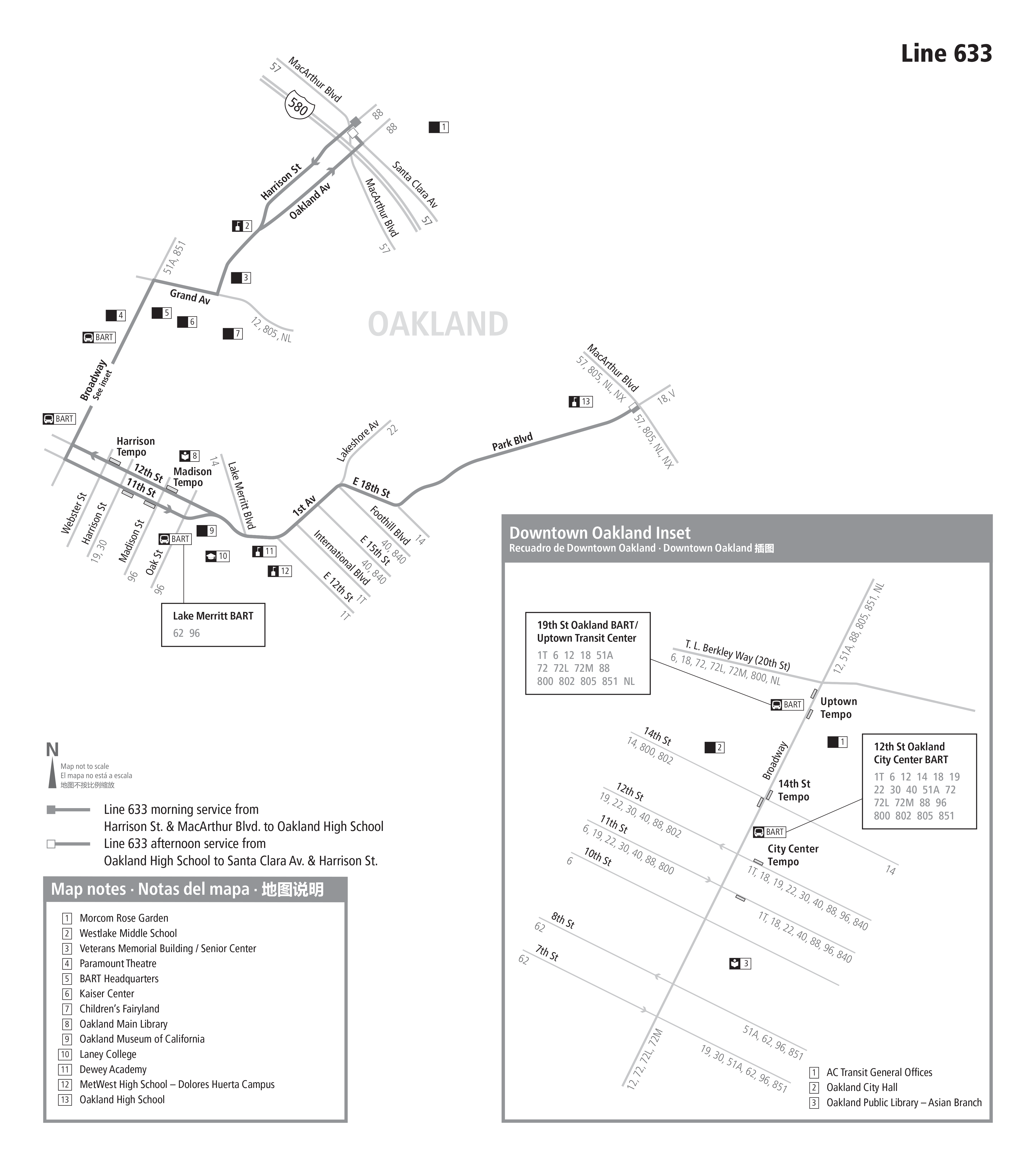 Route 633 map