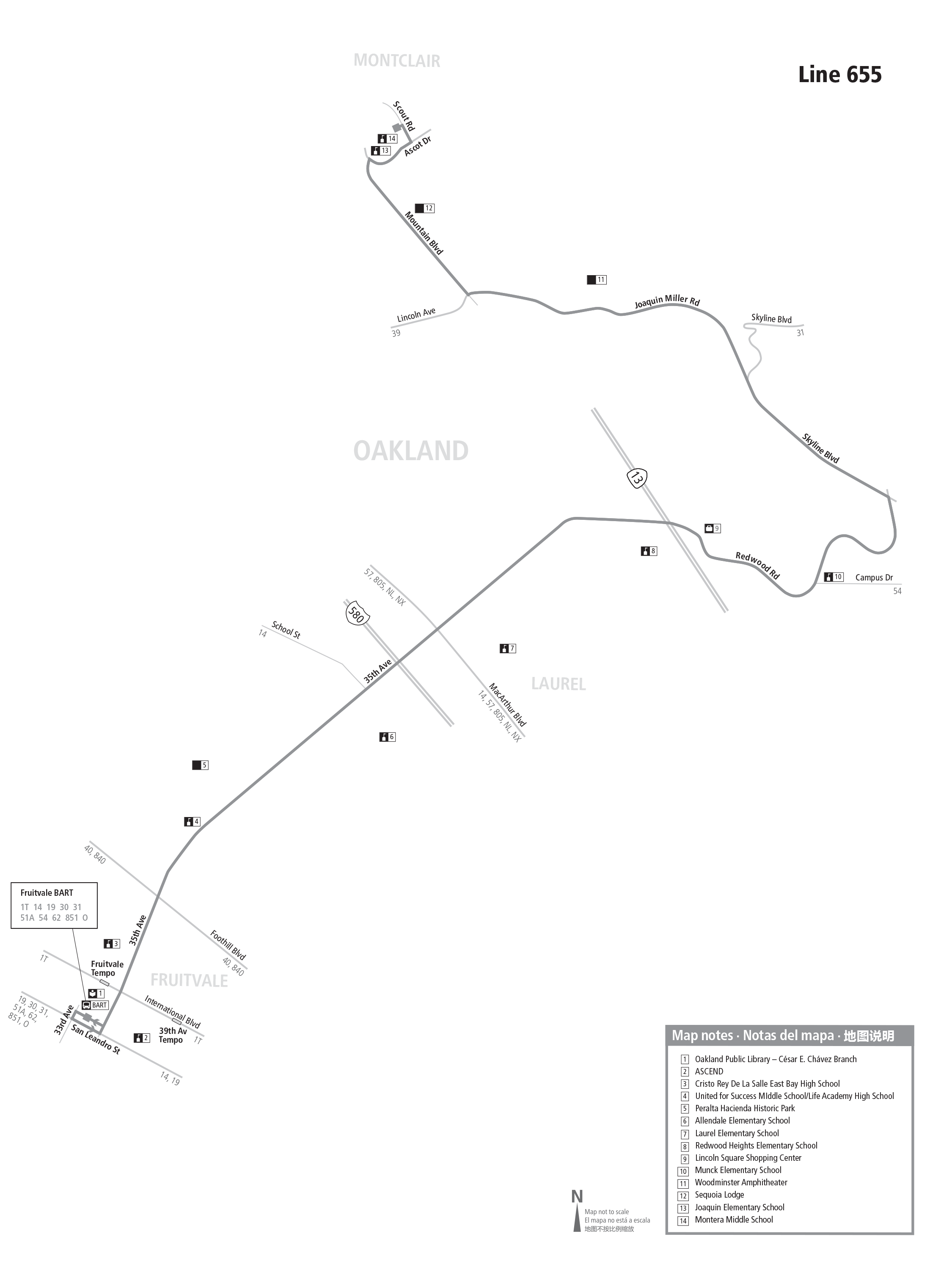 Route 655 map