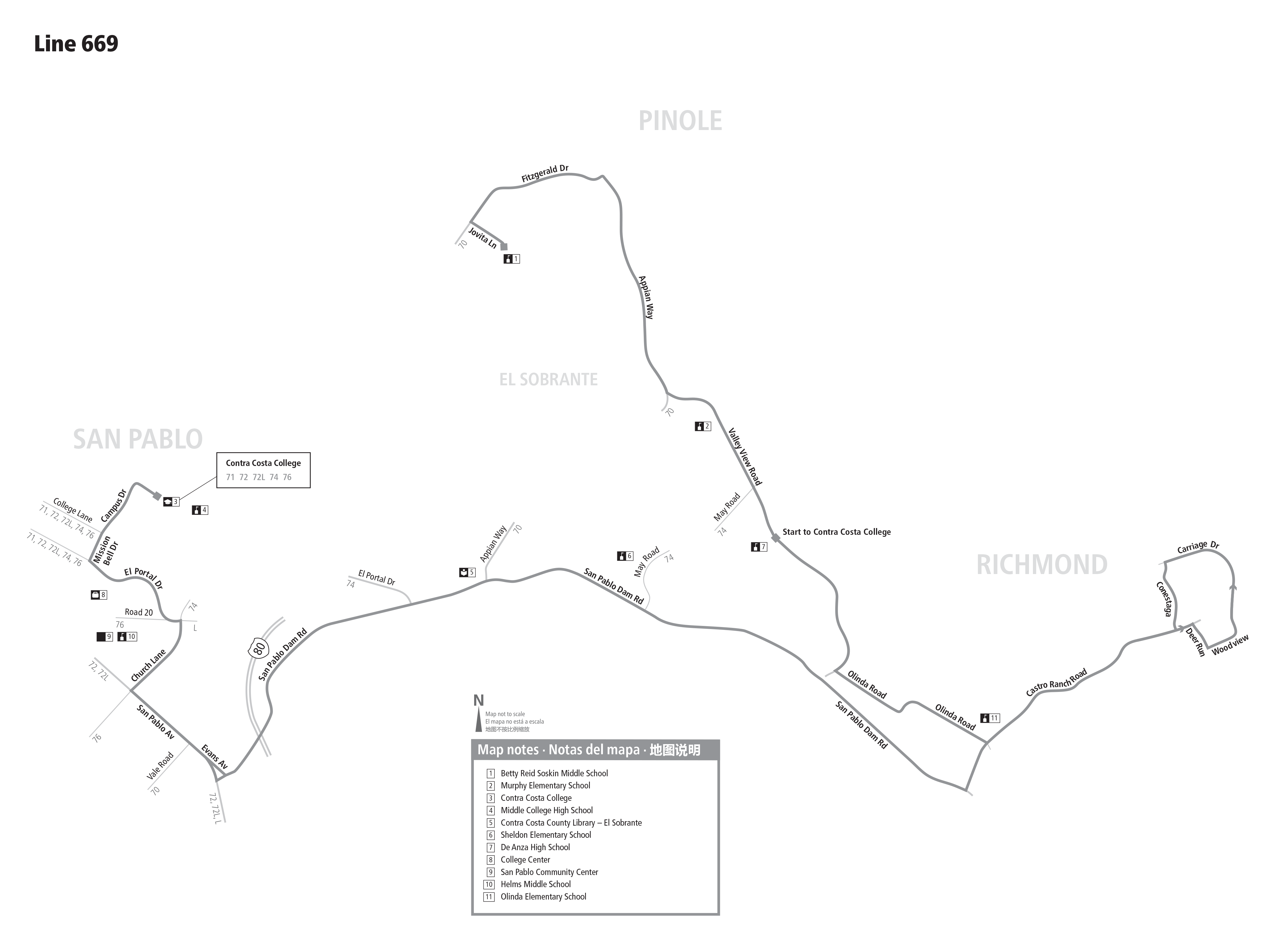 Route 669 map