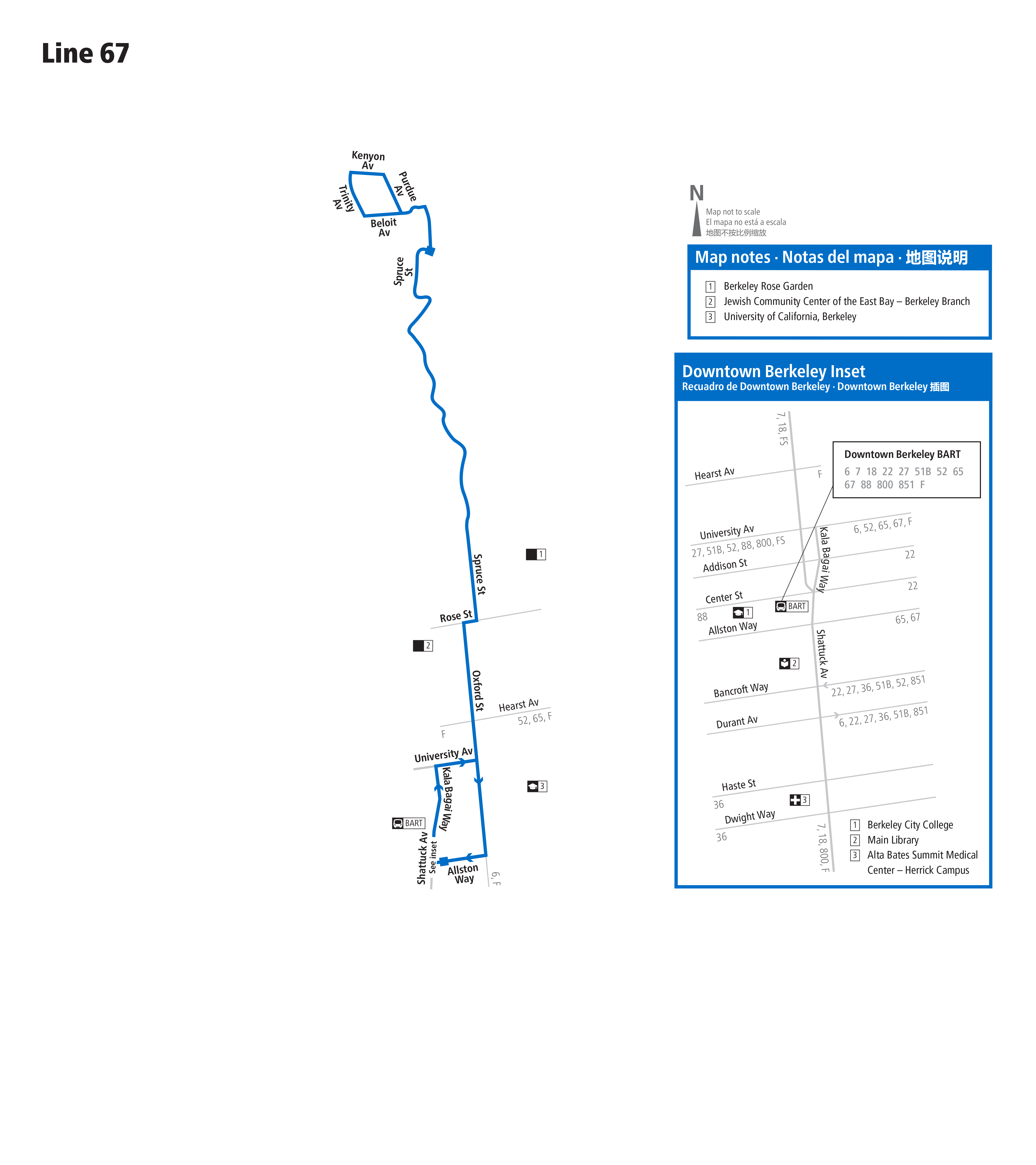 Route 67 map