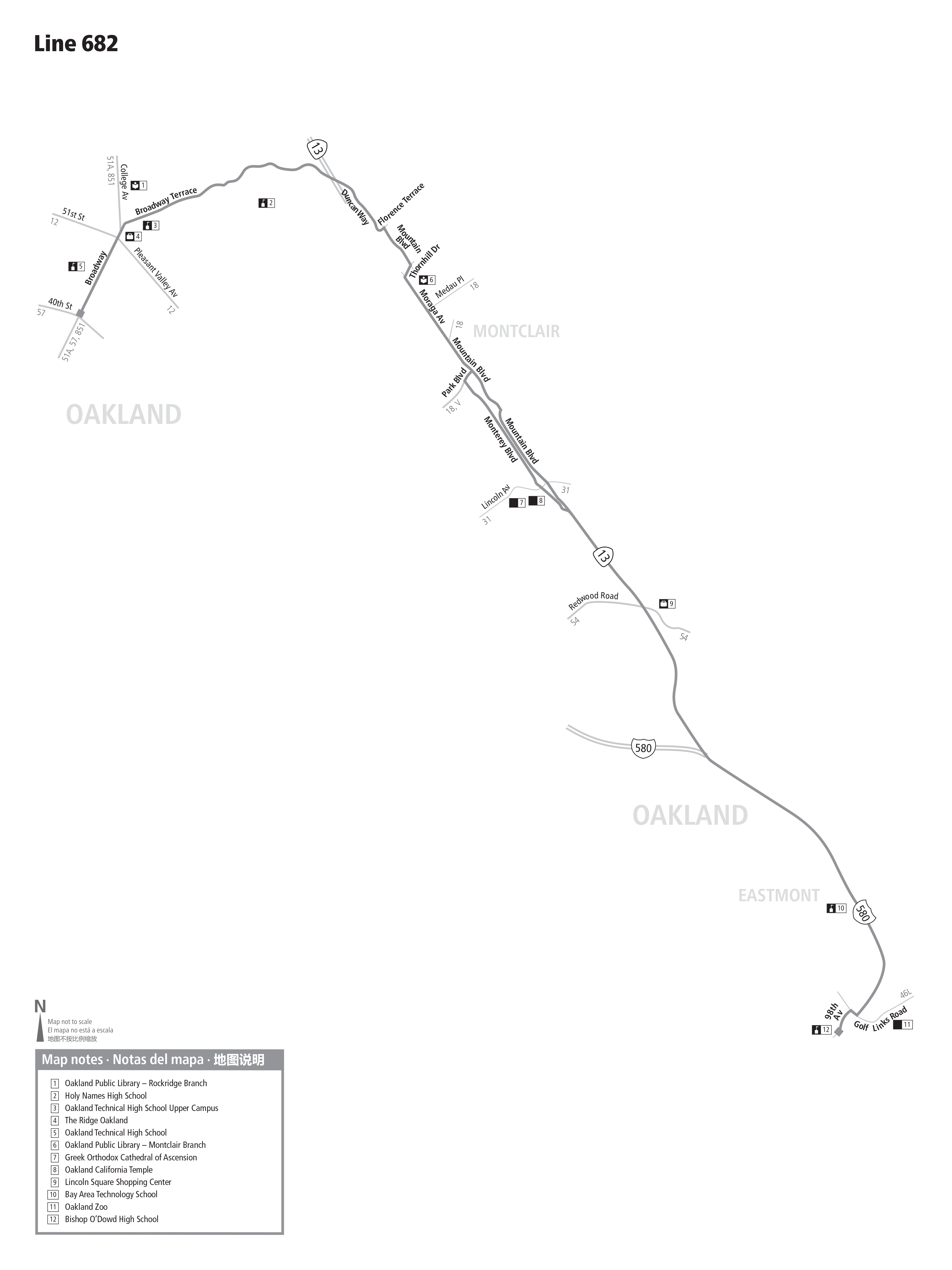 Route 682 map