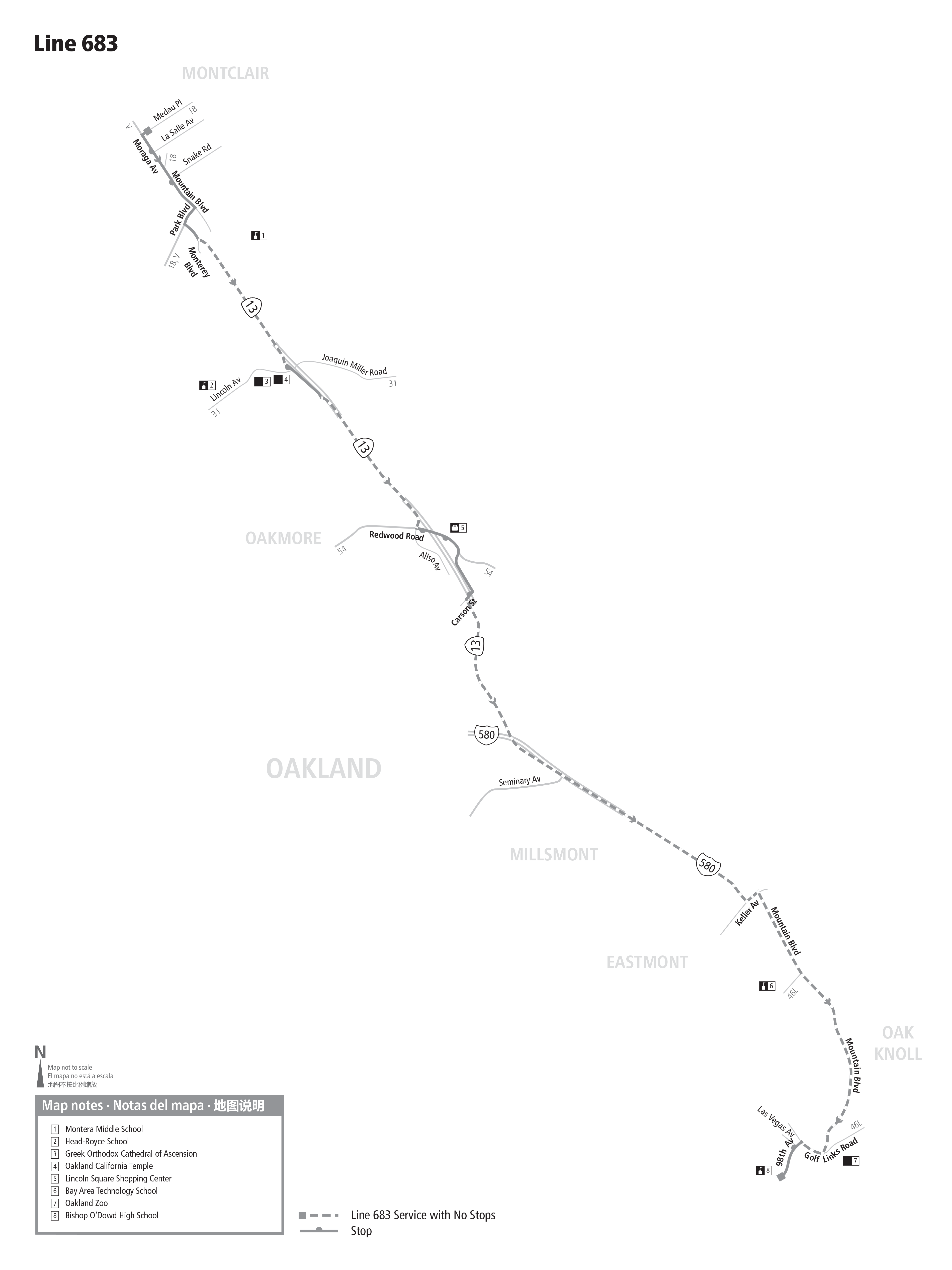 Route 683 map