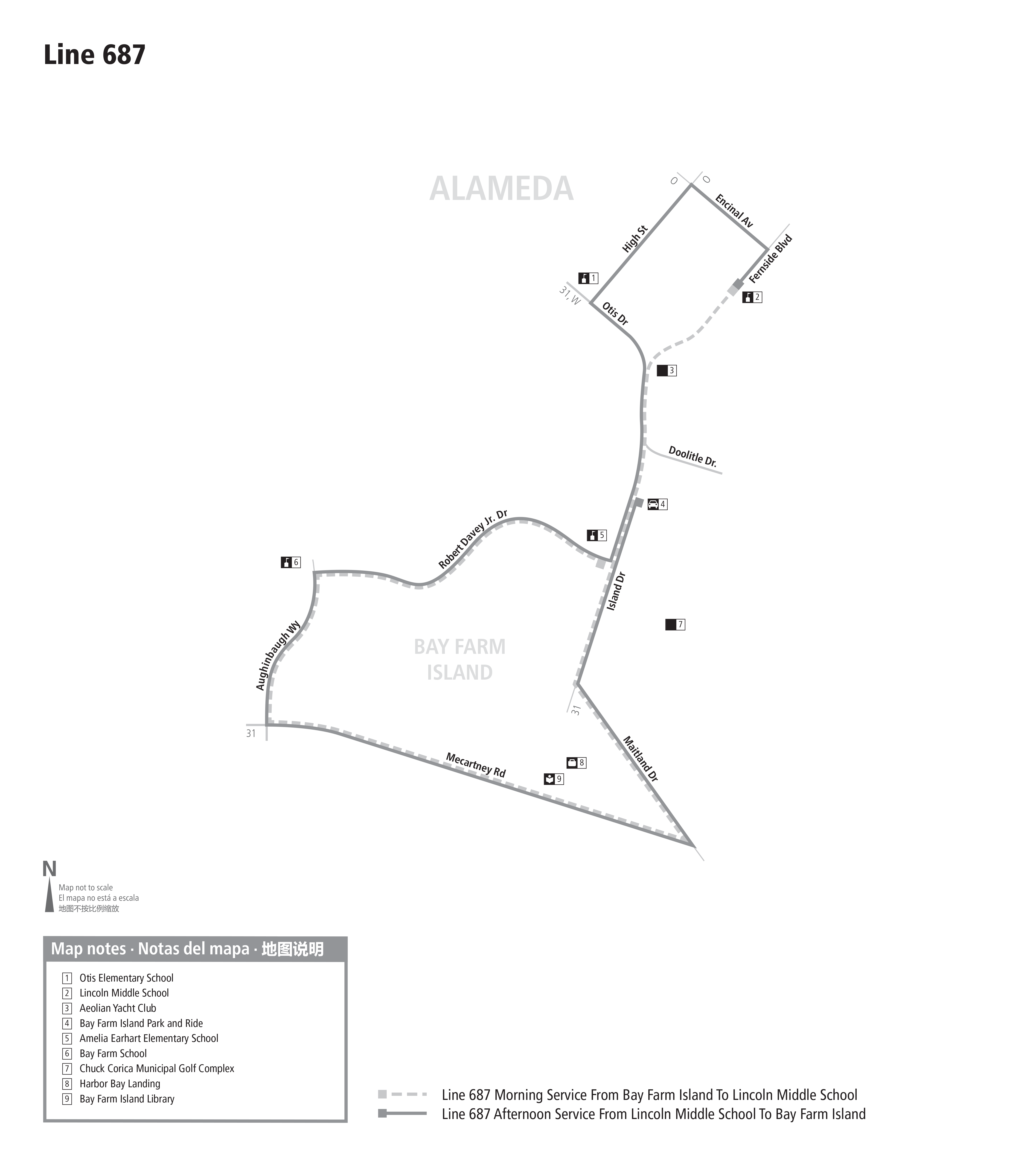 Route 687 map
