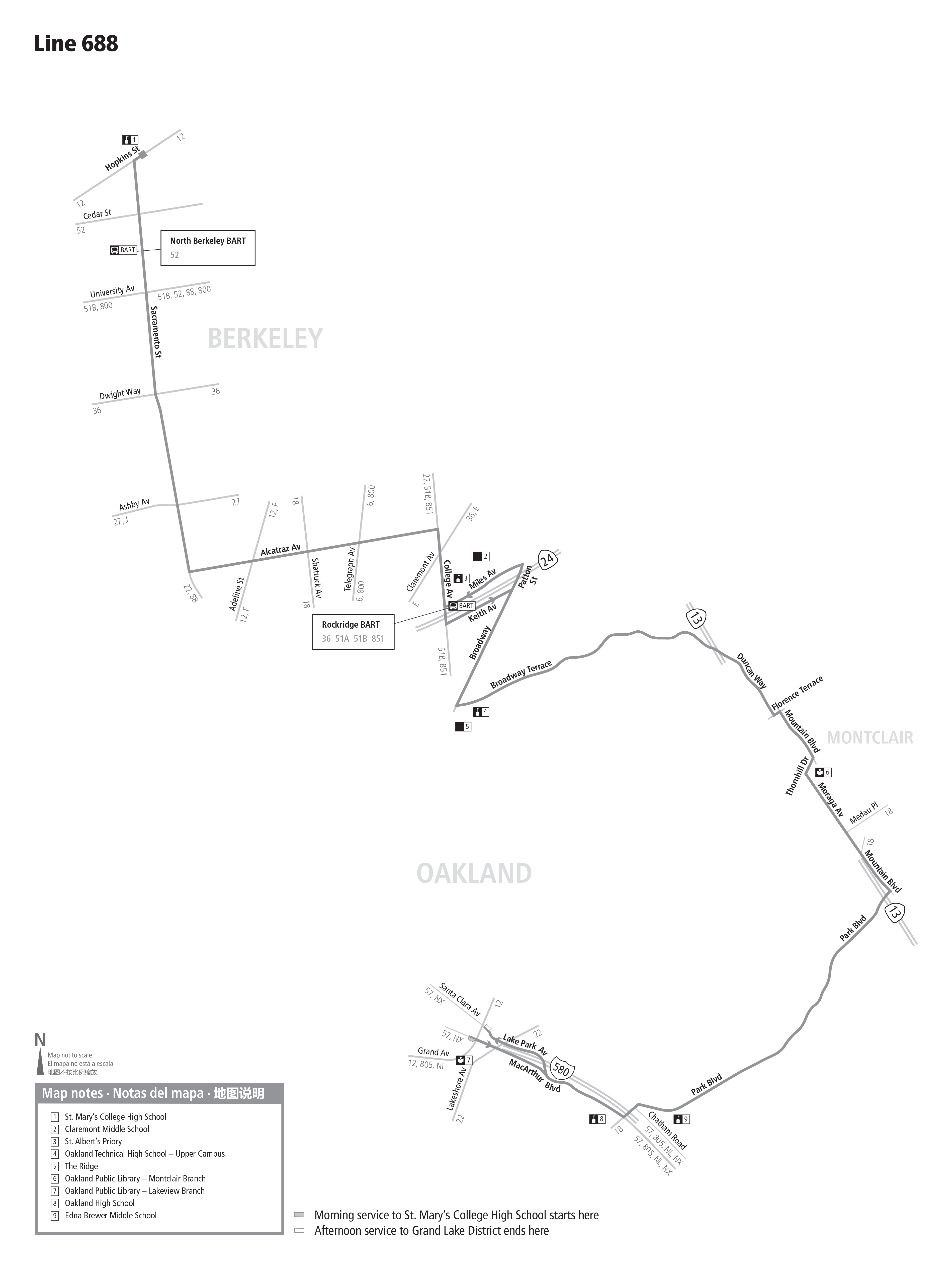 Route 688 map