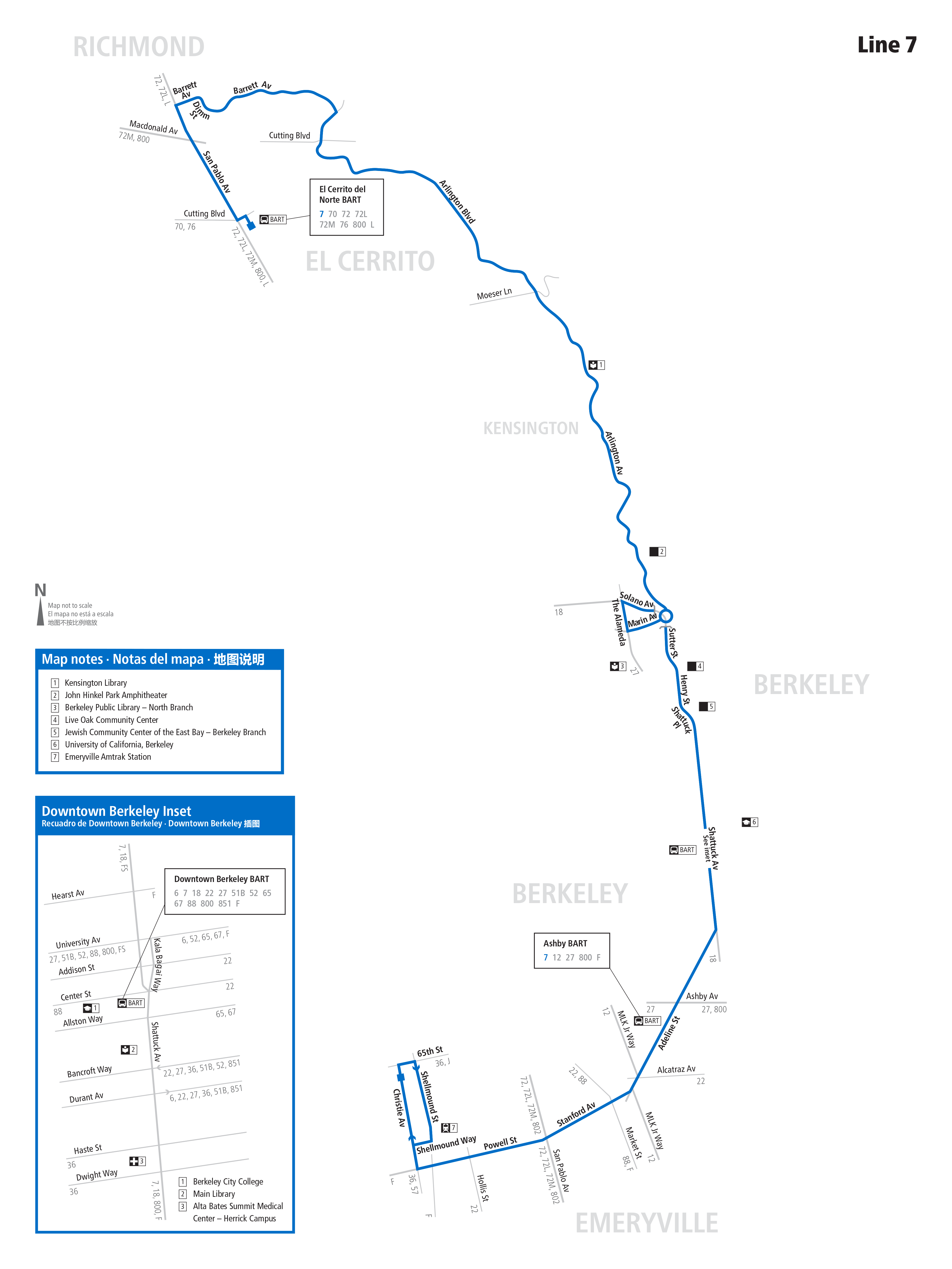 Route 7 map