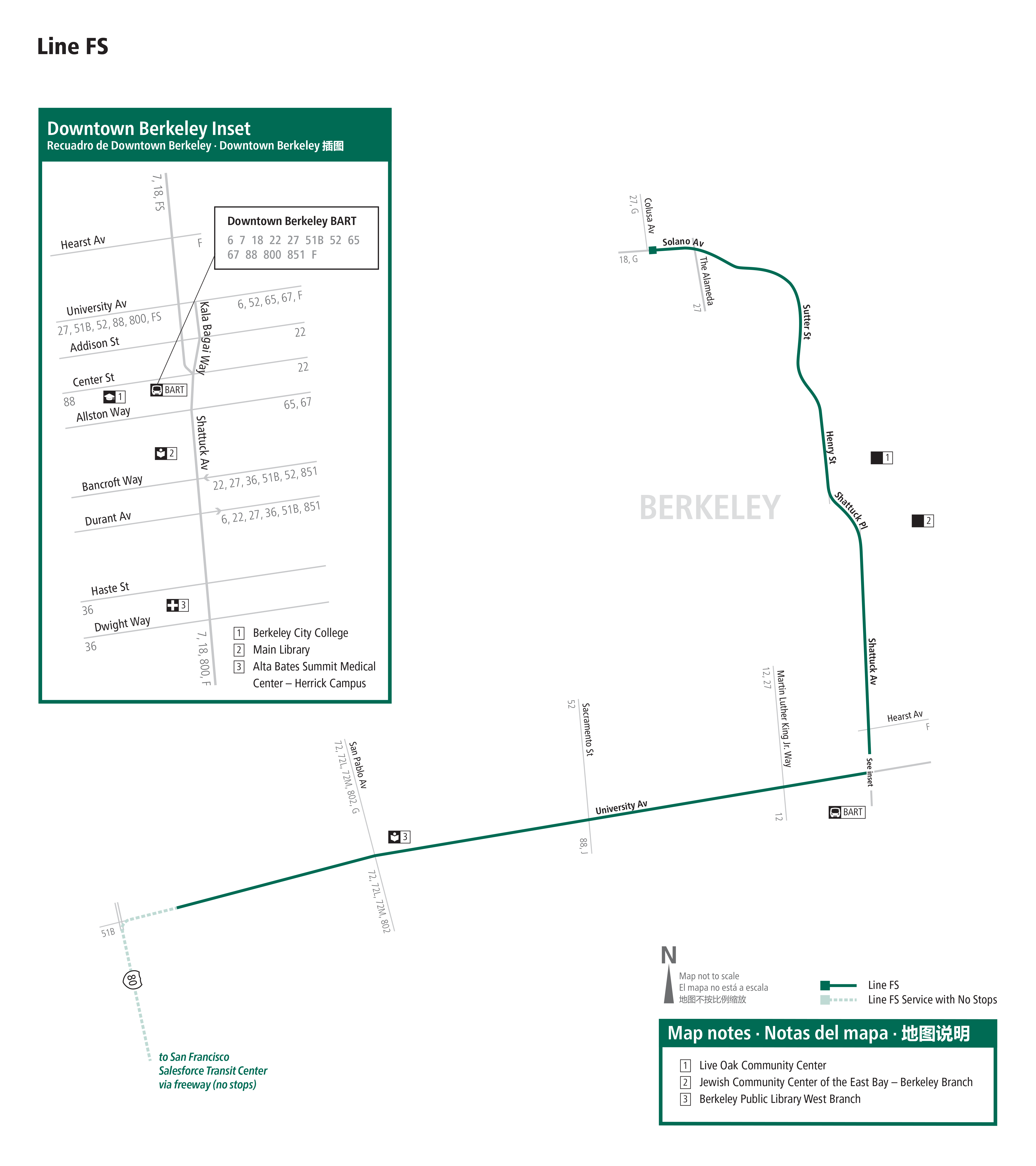 Route FS map