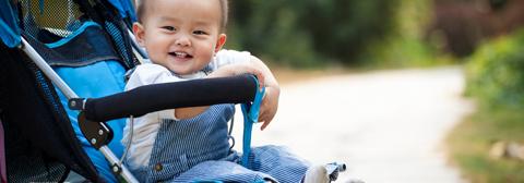 Baby in Stroller