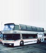 double decker bus from the seventies