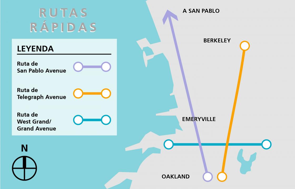 Rapid Corridor Map - Spanish