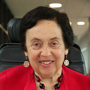 A portrait of Janet Abelson