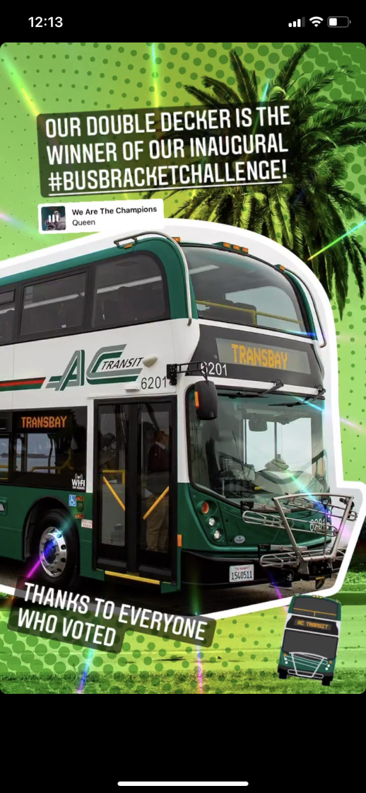 Bus Bracket Challange winner