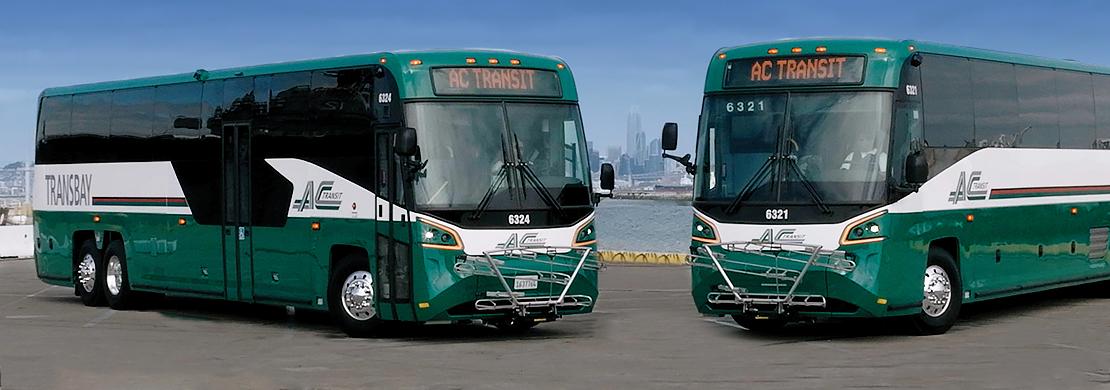 Picture of new MCI commuter coaches