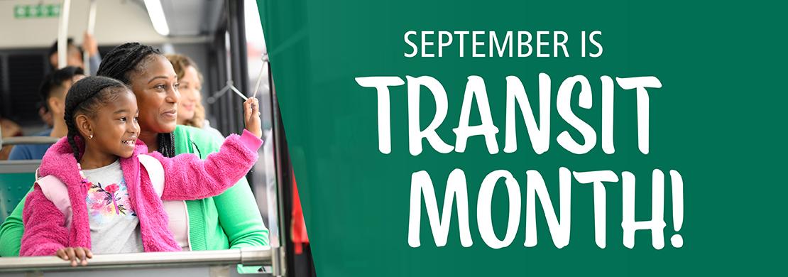 September is Transit Month
