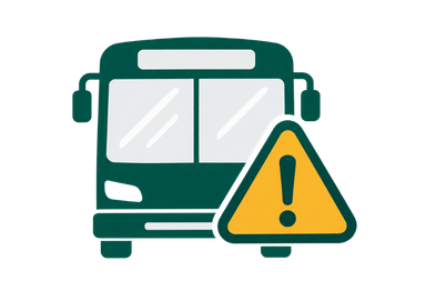 bus alert icon