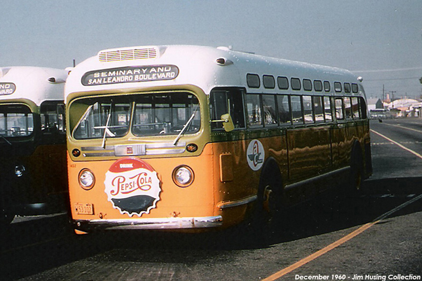 AC Transit bus number 1402