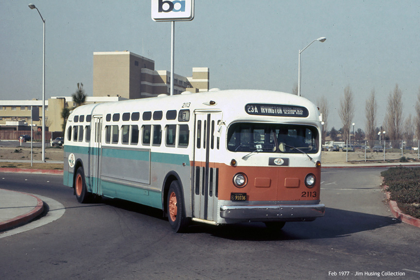 AC Transit bus number 2113