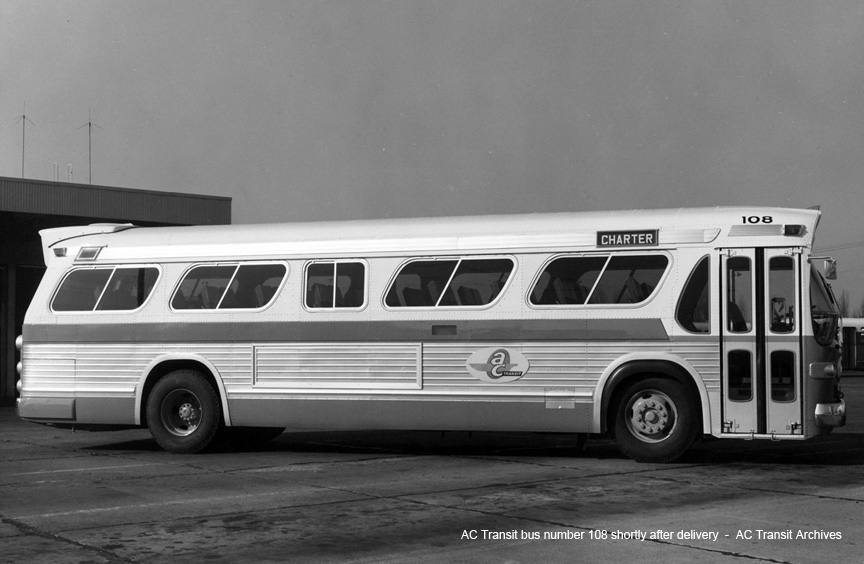 AC Transit bus 108