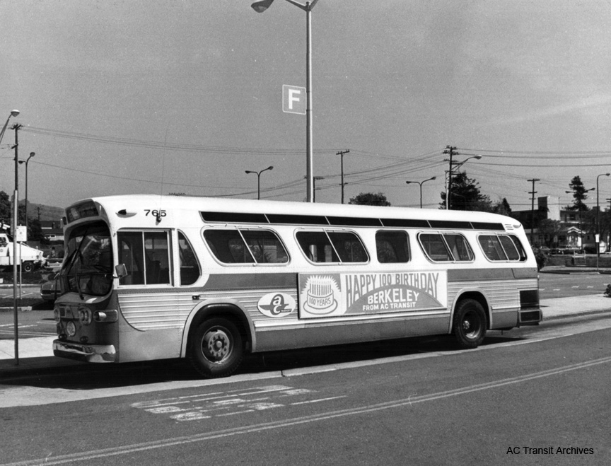 AC Transit bus number 765