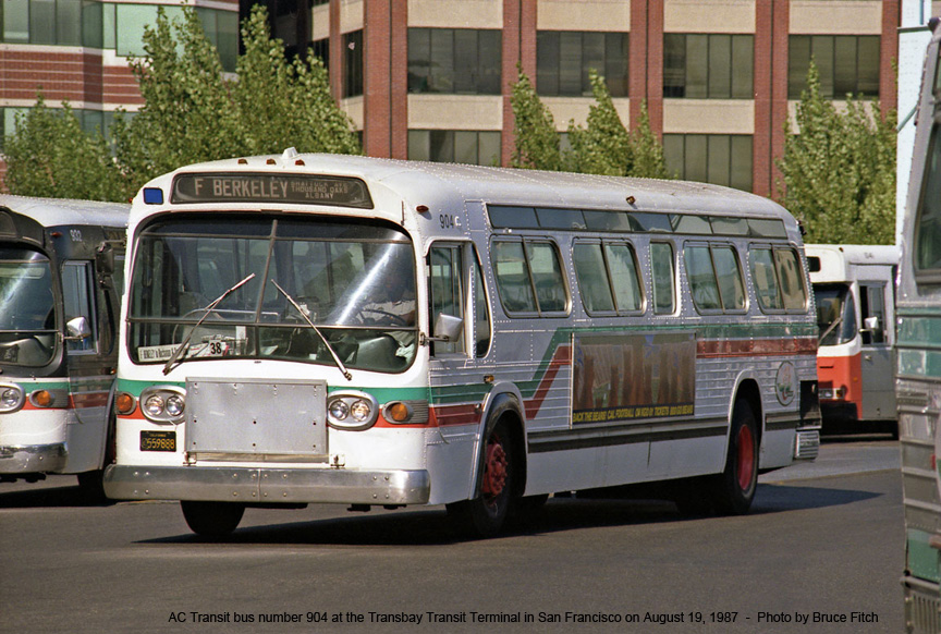 AC Transit bus number 904