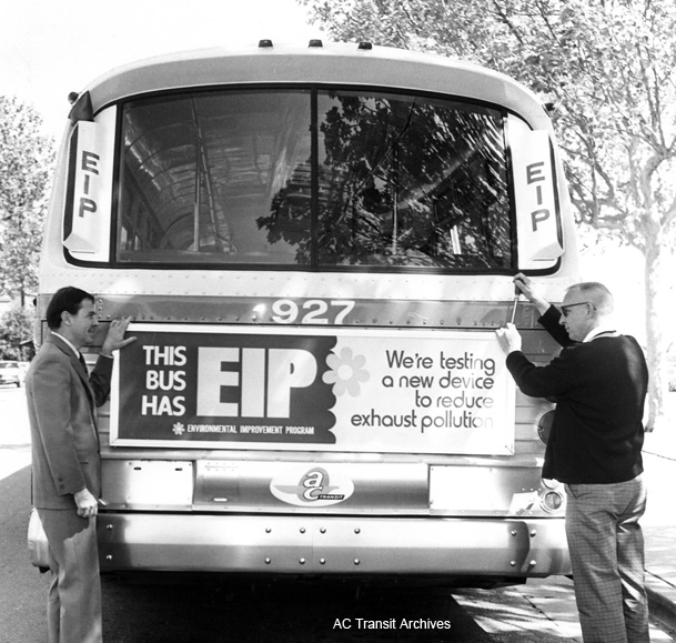 AC Transit bus number 926 with EIP Kit.