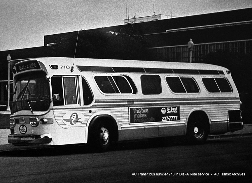 AC Transit bus number 710