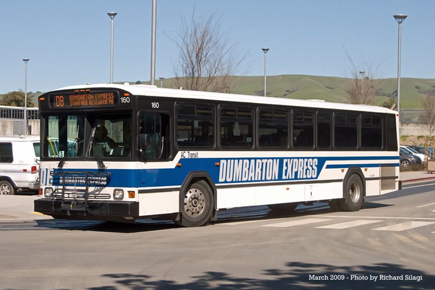 AC Transit bus number 160
