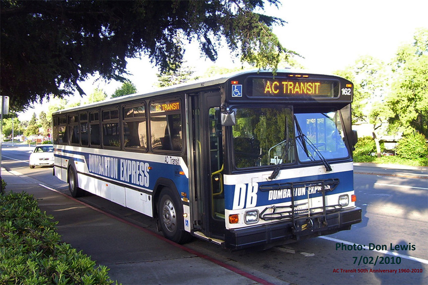 AC Transit bus number 162