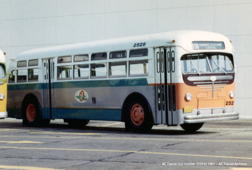 AC Transit bus 2529