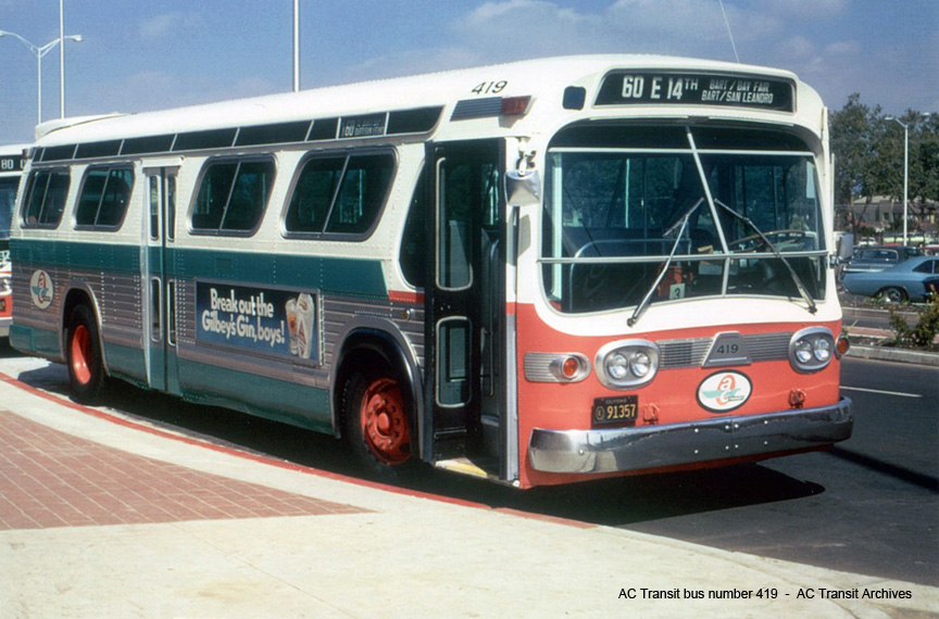 AC Transit bus 419