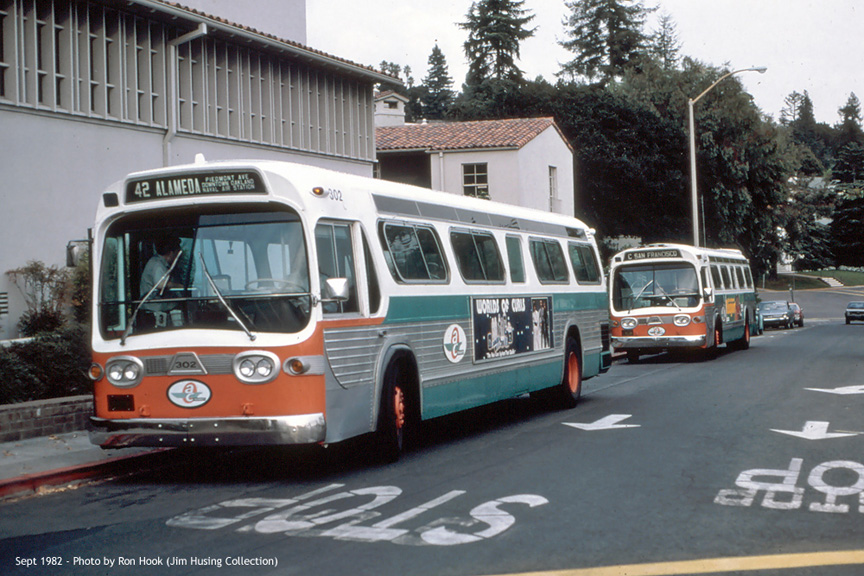 AC Transit bus number 302