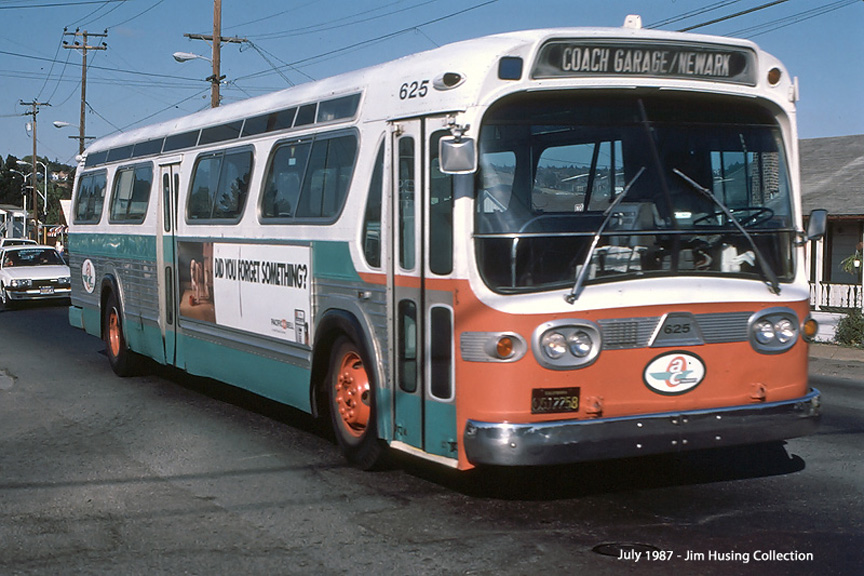 AC Transit bus number 725 (XMC-53)