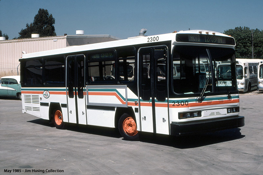 AC Transit bus number 2300