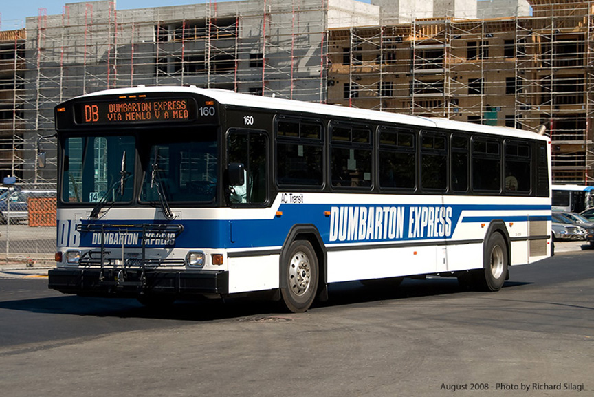 AC Tansit bus number 160