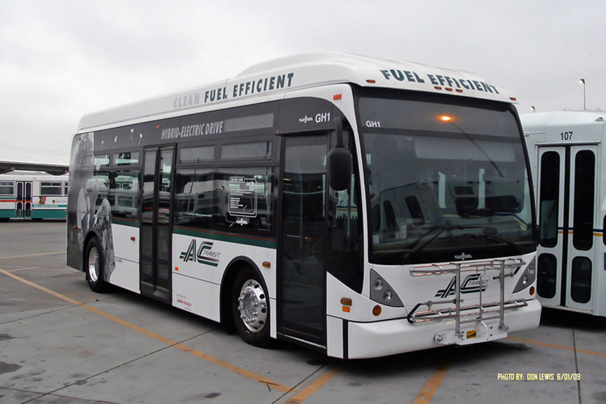 AC Transit bus number GH1 or 5099